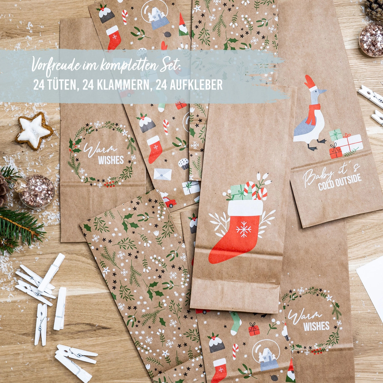 Calendario dell'Avvento Craft