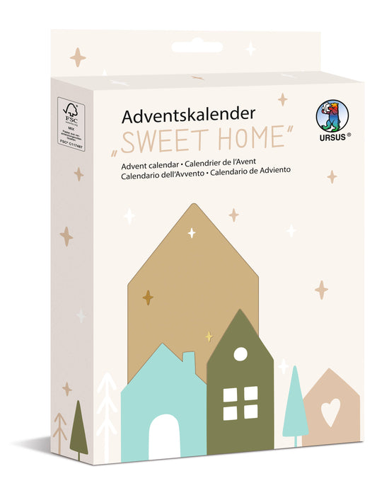 Calendario dell'Avvento «Sweet Home»