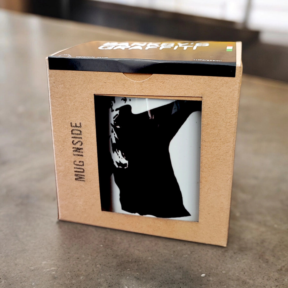 Banksy trazza in ceramica 325ml - The Flower Thrower