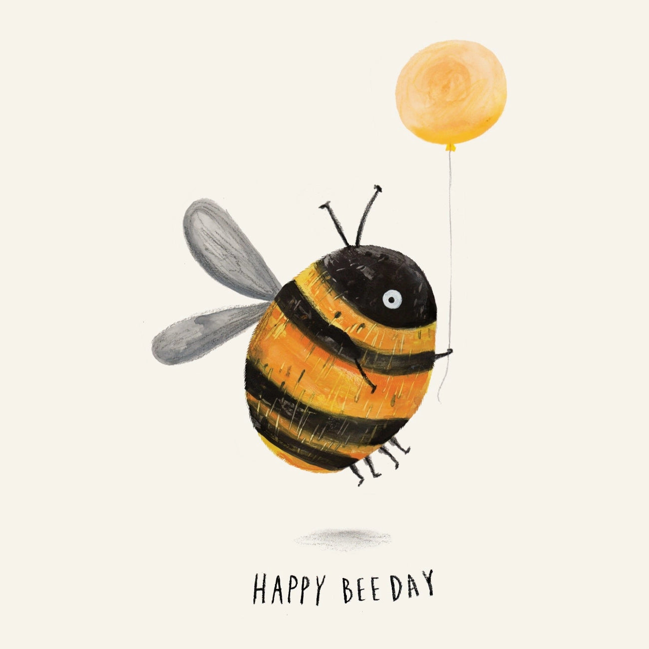 Biglietto auguri CHARLEY RABBIT from London_ Ape "Happy Bee Day"