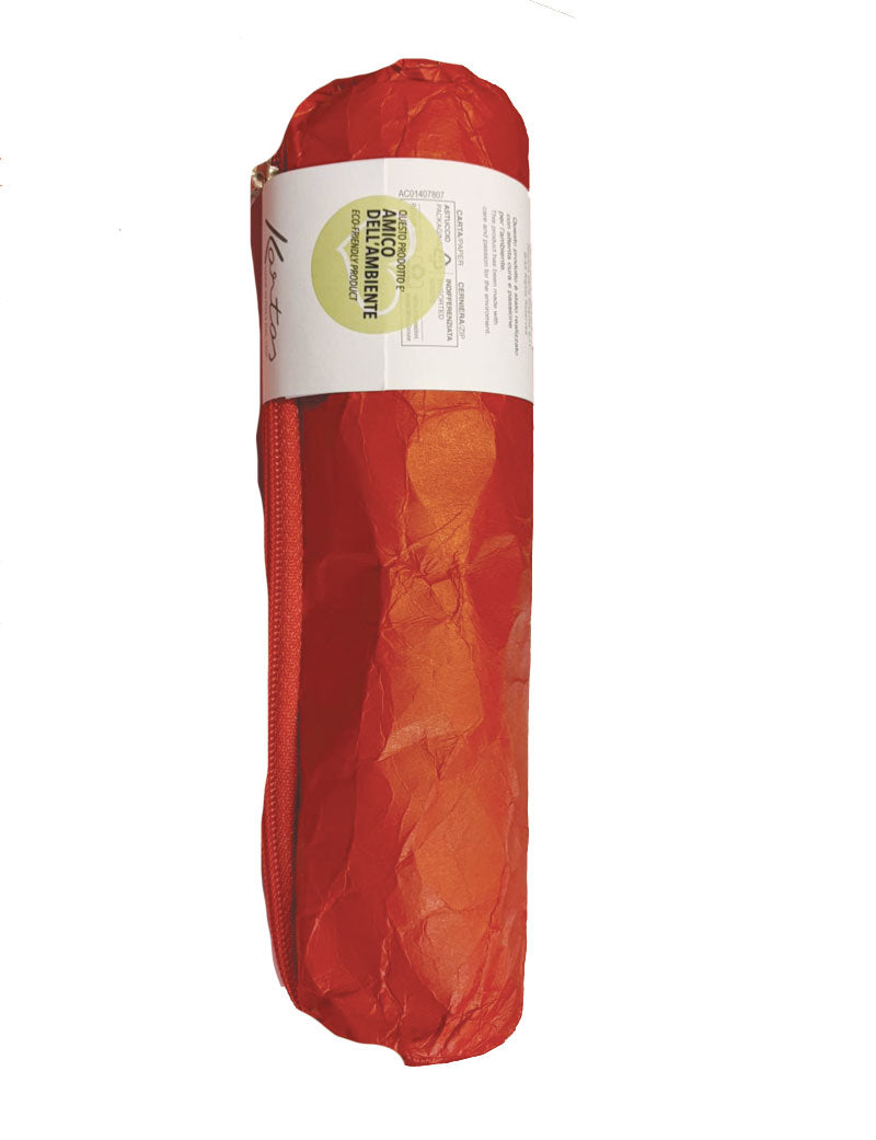 PANINI astuccio tombolino Kartos carta rosso