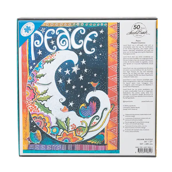 Puzzle 1000 pezzi Paperblanks- Peace Collezione Laurel Burch
