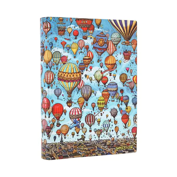 PAPERBLANKS _ Agenda 13 mesi _ mongolfiere