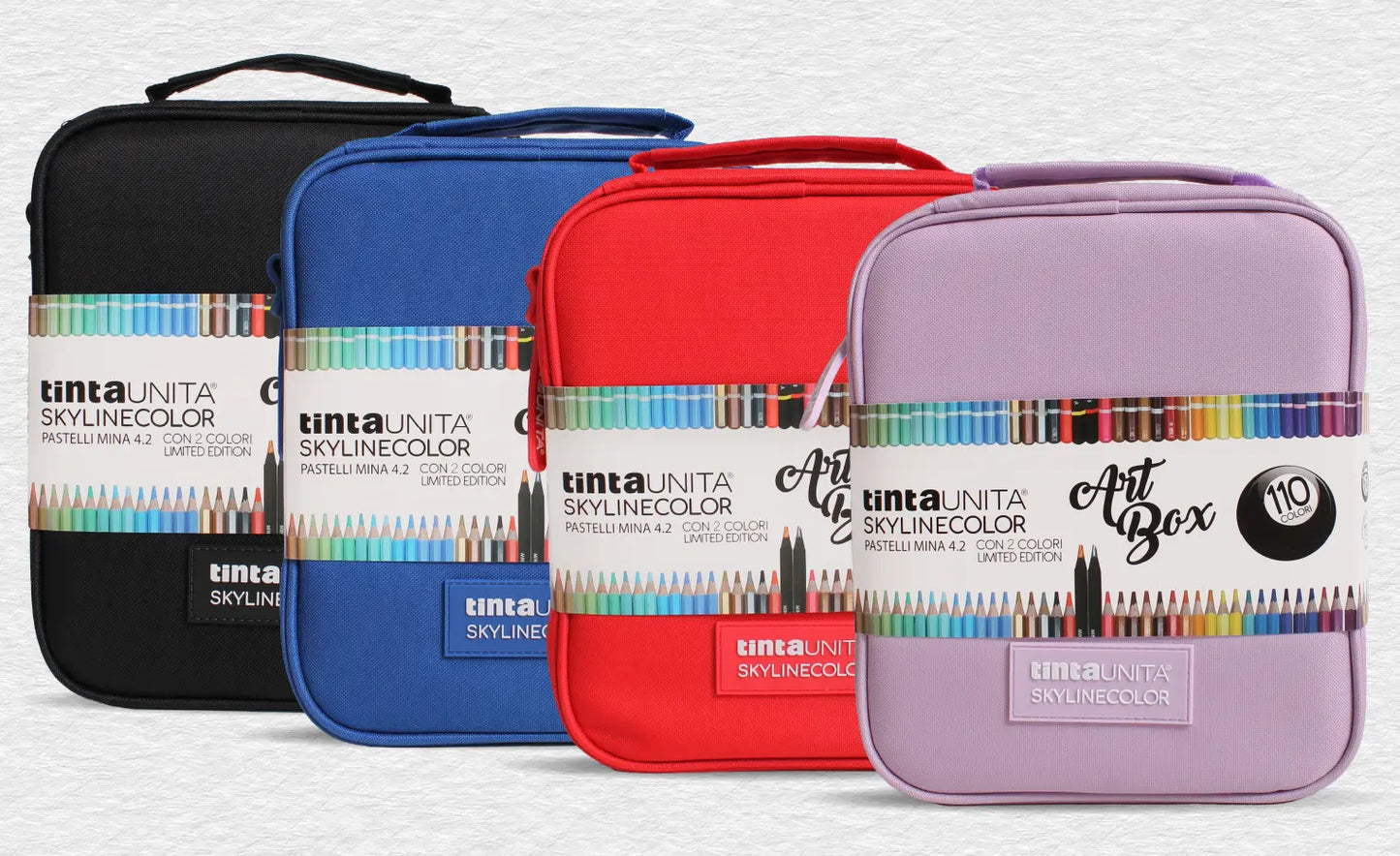 Art box Tinta Unita 110 pastelli
