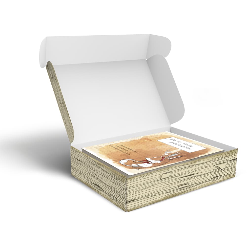 Calendario dell'Avvento della Gratitudine con Vischio e Lucetta _ DISEGNATA