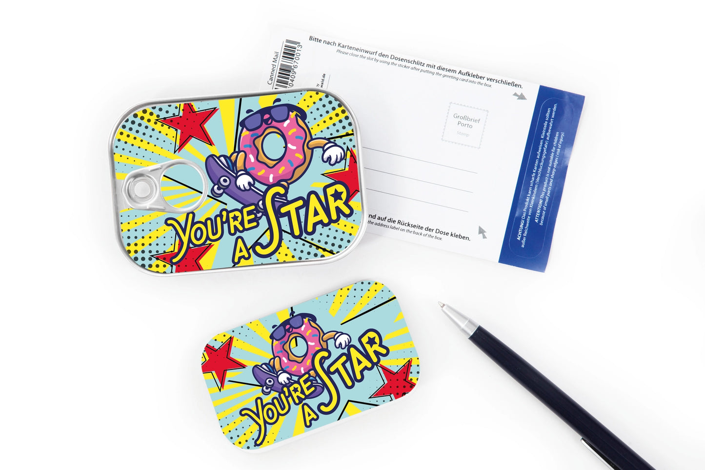Posta in scatola "you´re a star"