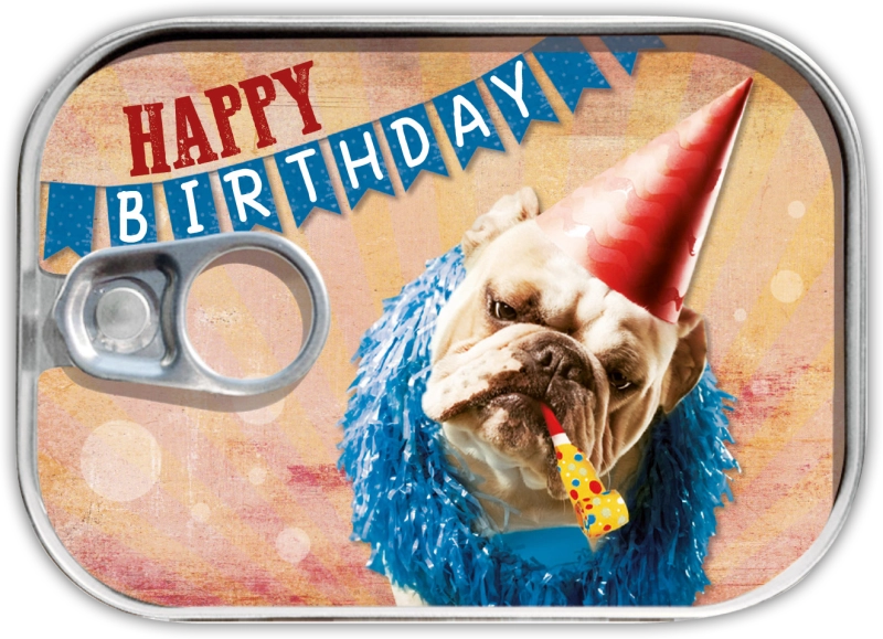 Posta in scatola "happy birthday"