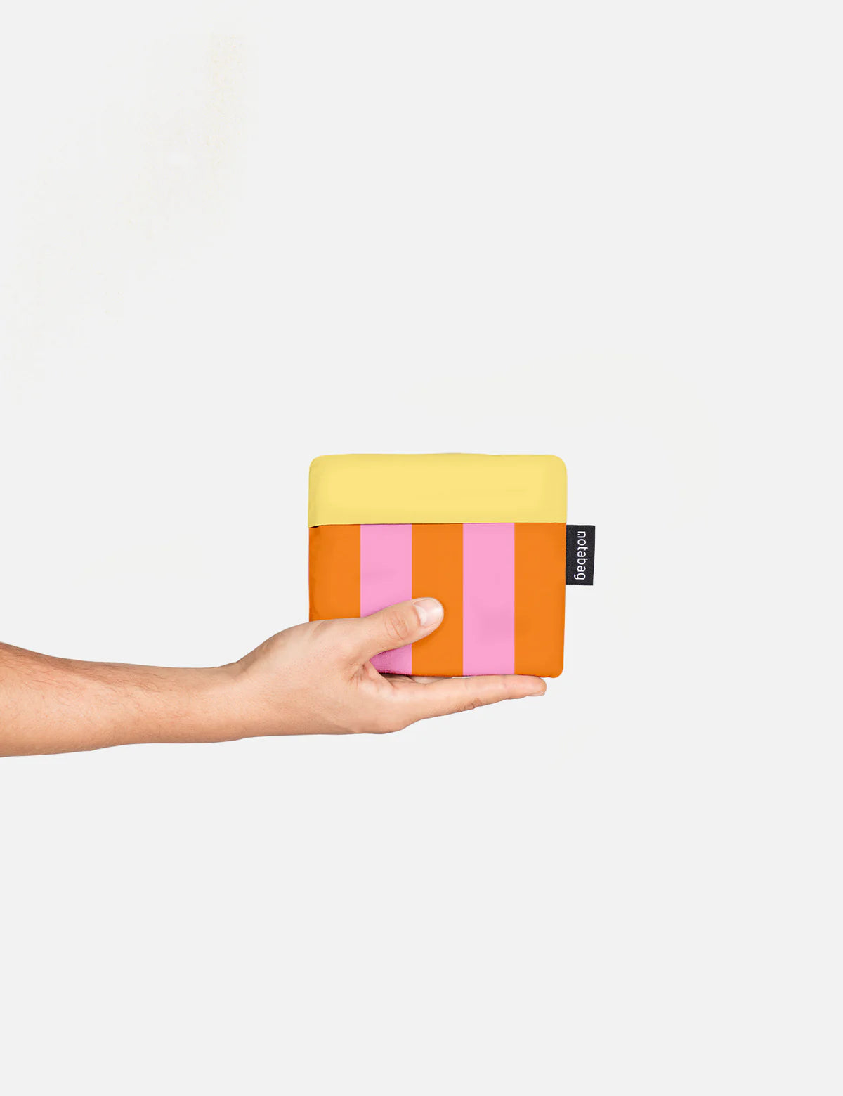 NOTABAG . Borsa - zaino -arancio-rosa