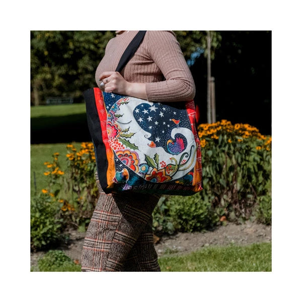 Borsa in tela Paperblanks Peace Collezione Laurel Burch