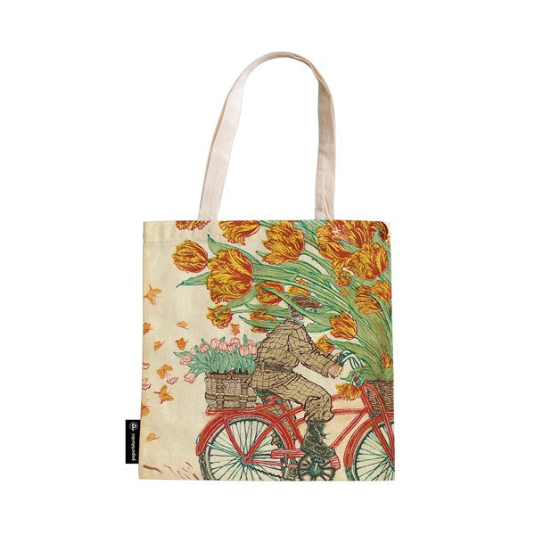 Borsa in tela Paperblanks Primavera olandese