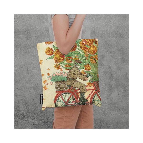 Borsa in tela Paperblanks Primavera olandese