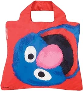 ENVIROSAX . Borsa spesa pieghevole BLOOM ocra