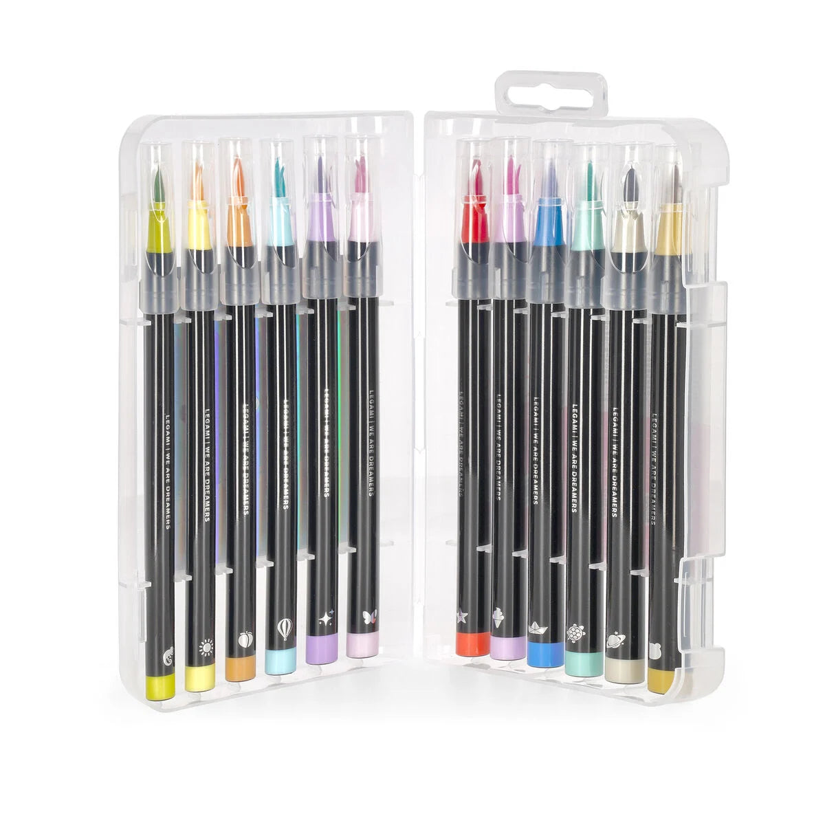 brush markers legami pastello