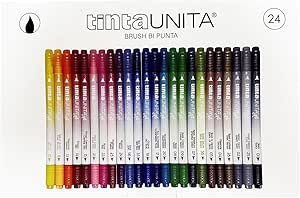 Brush BI punta tinta unita 24 pezzi