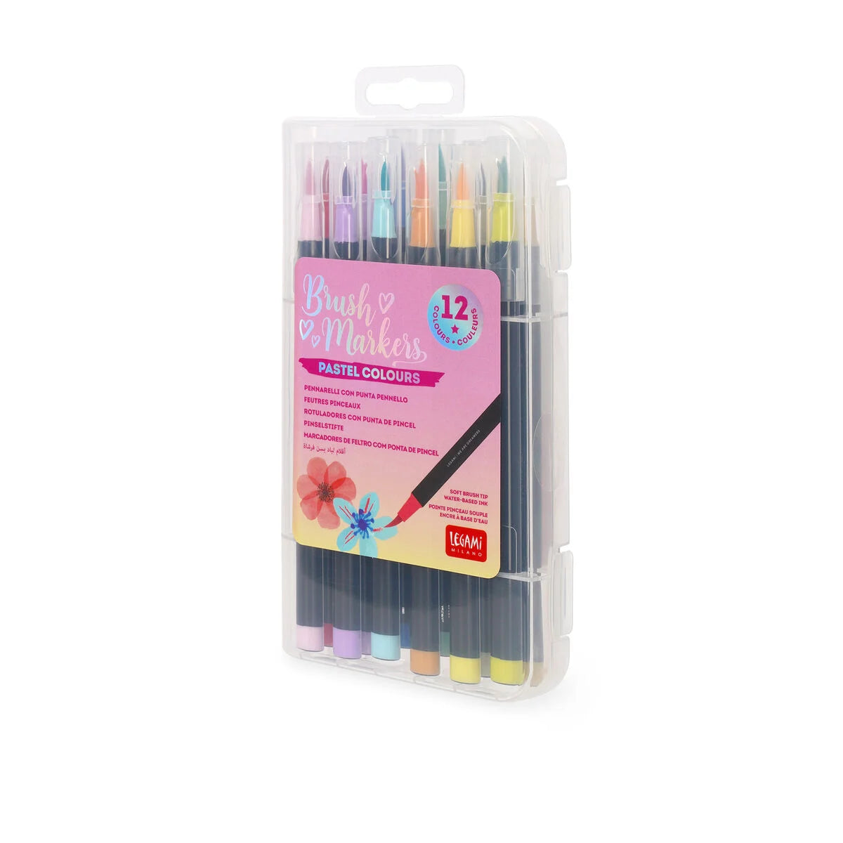 brush markers legami pastello