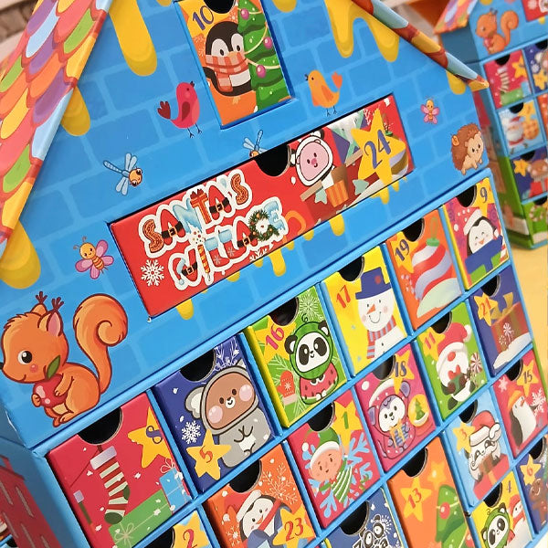 Calendario dell'Avvento TINTA UNITA