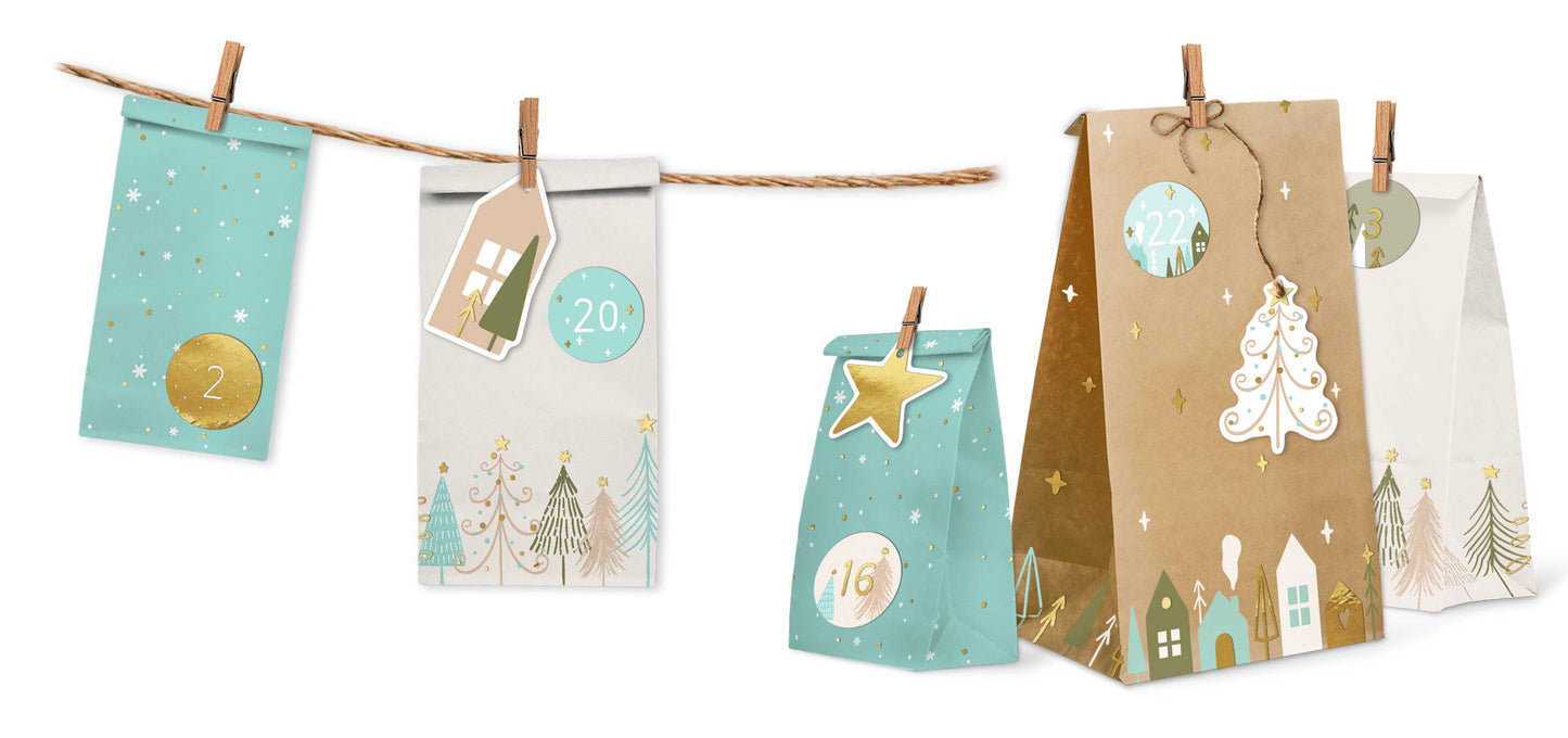 Calendario dell'Avvento «Sweet Home»