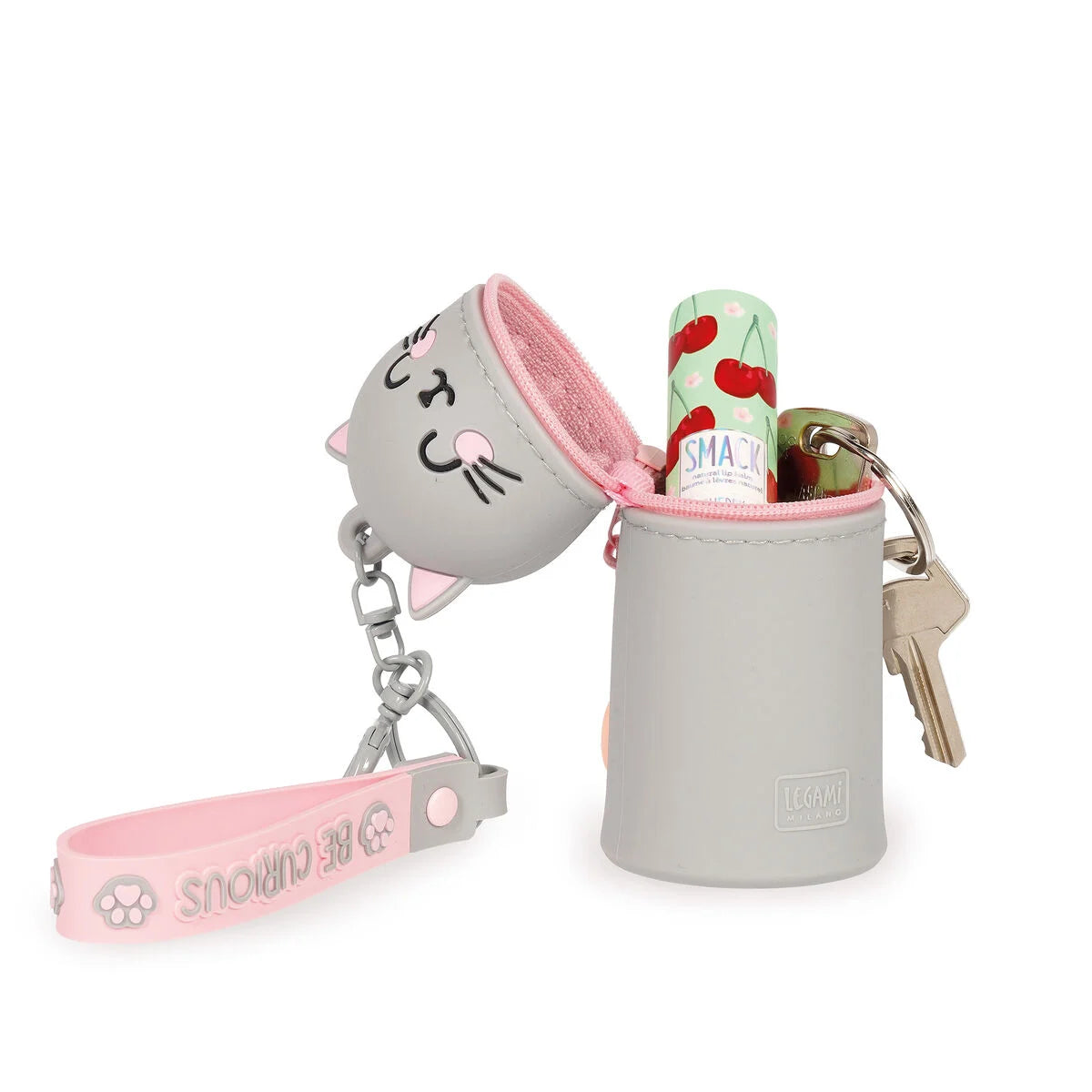 LEGAMI _ Mini portamonete e portachiavi kawaii Gattino
