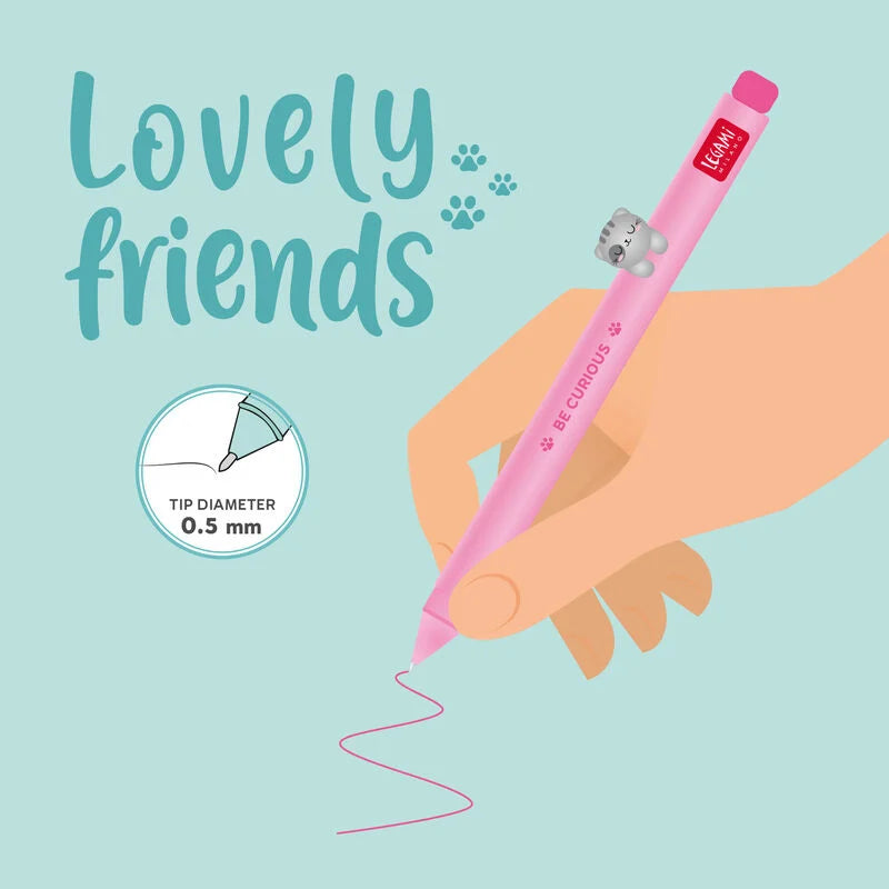 Penna Gel - Lovely Friends Legami gatto