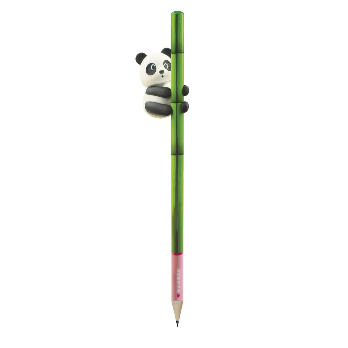 Matita con gomma panda legami