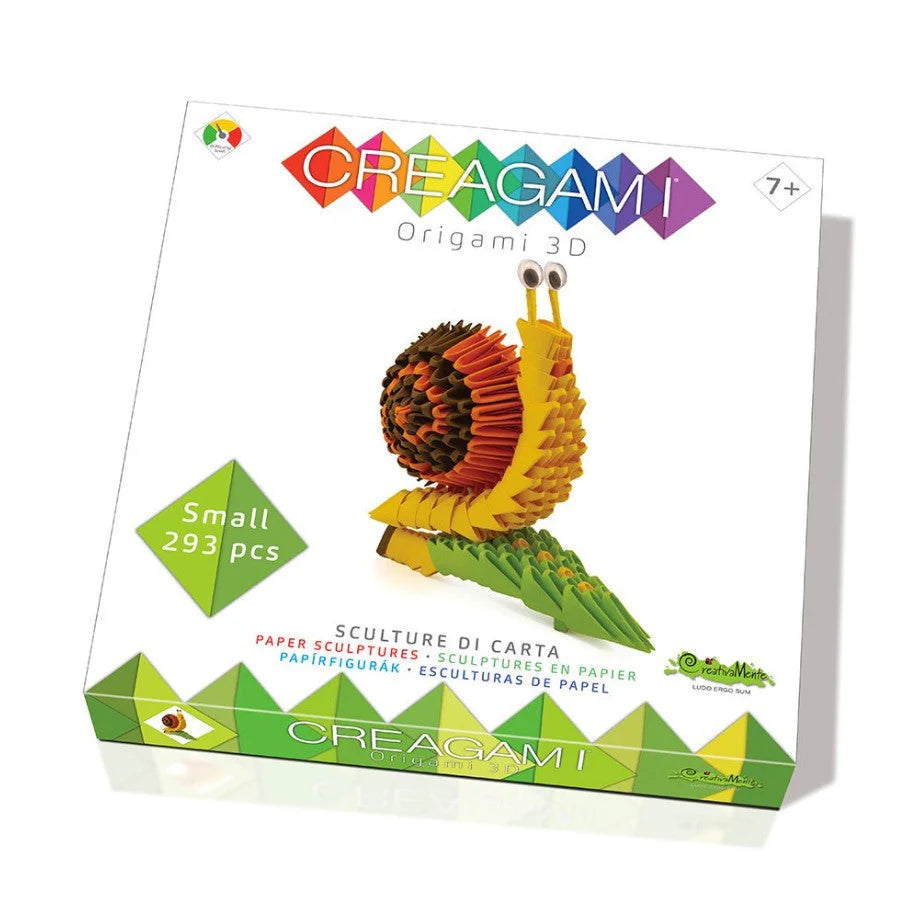 Origamo 3D- creagami-lumaca