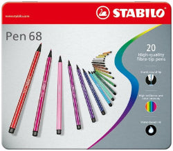Pennarelli Stabilo pen 68 da 20 pezzi