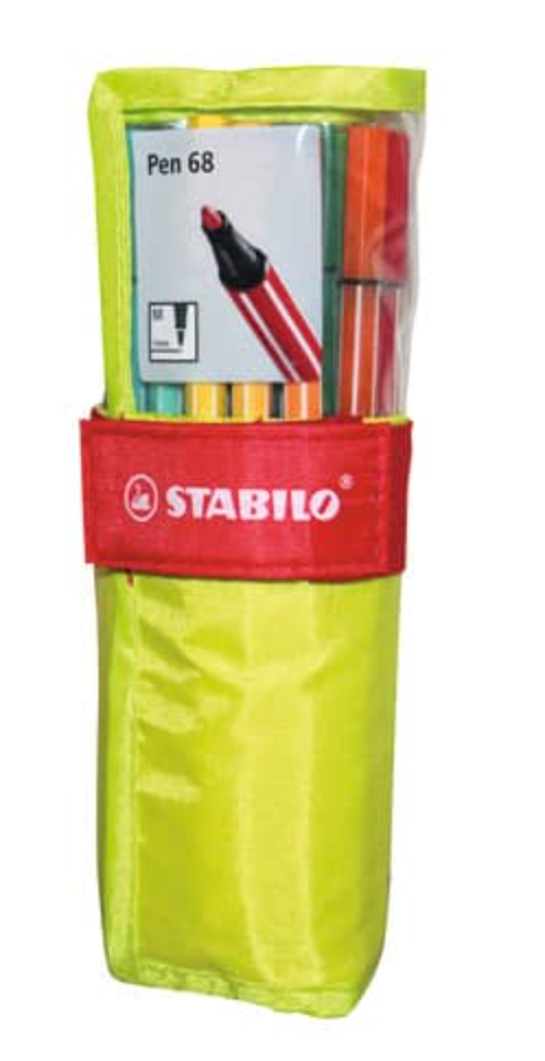 Rotolo pennarelli stabilo pen 68