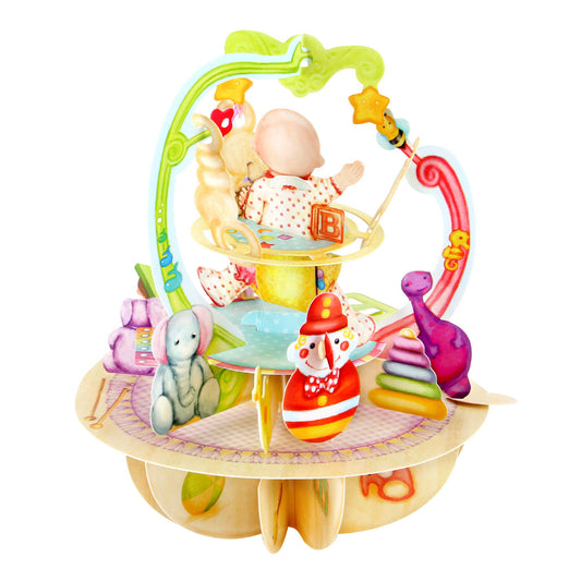 SANTORO . PIROUETTES  Biglietto popup BABY