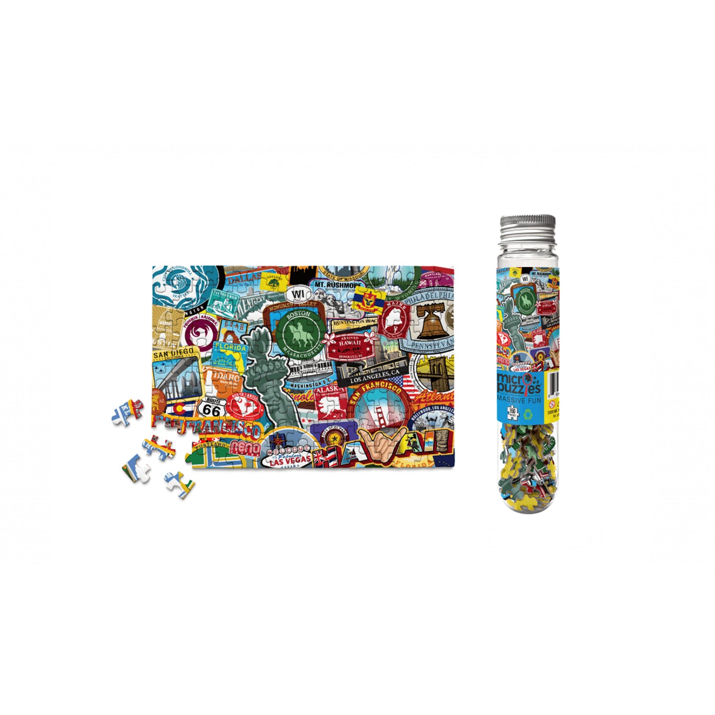 MICROPUZZLE . I love America