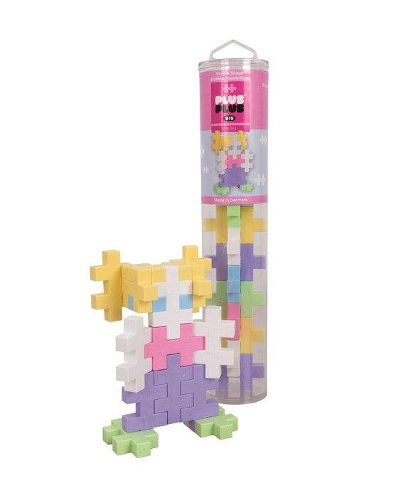 PLUSPLUS . BIG tubo 15 pezzi . Bambina
