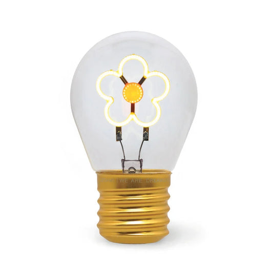 LEGAMI _ Lampada da tavolo Bulb Fiction Fiorellino