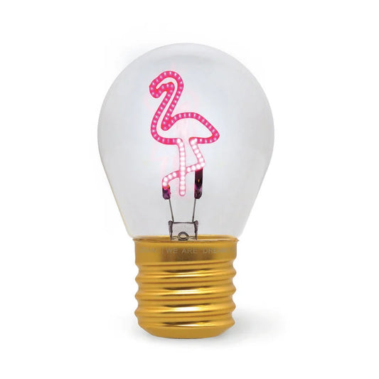 LEGAMI _ Lampada da tavolo Bulb Fiction Flamingo