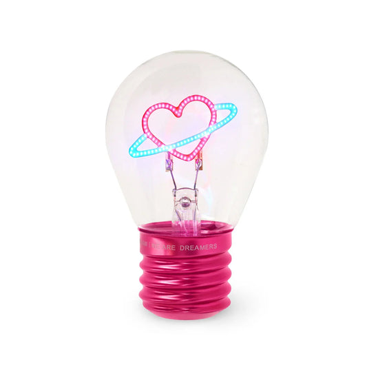 LEGAMI _ Lampada da tavolo Bulb Fiction Cuore
