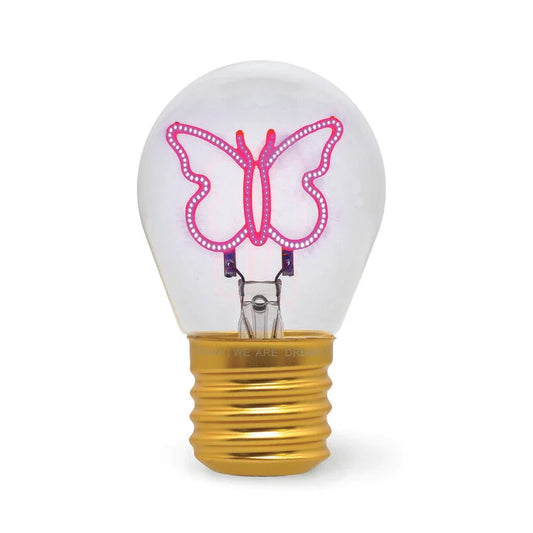 LEGAMI _ Lampada da tavolo Bulb Fiction Farfalla