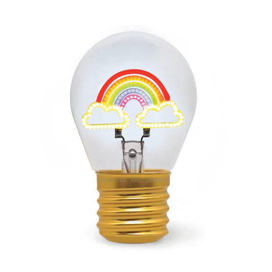 LEGAMI _ Lampada da tavolo Bulb Fiction Rainbow
