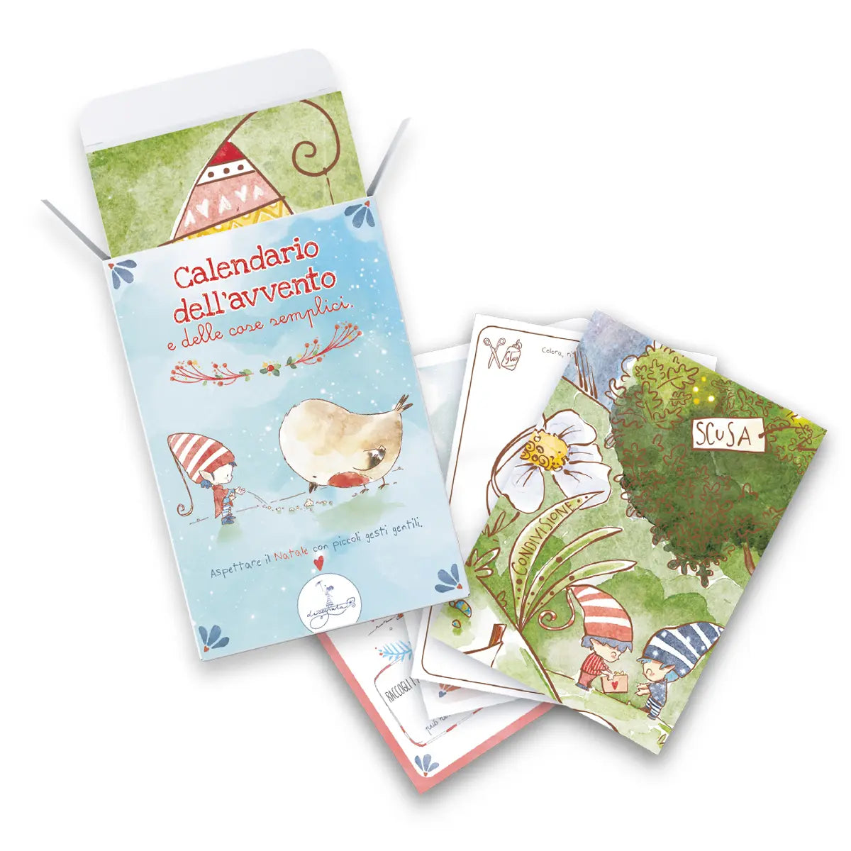 Calendario dell’avvento e delle cose semplici _ DISEGNATA