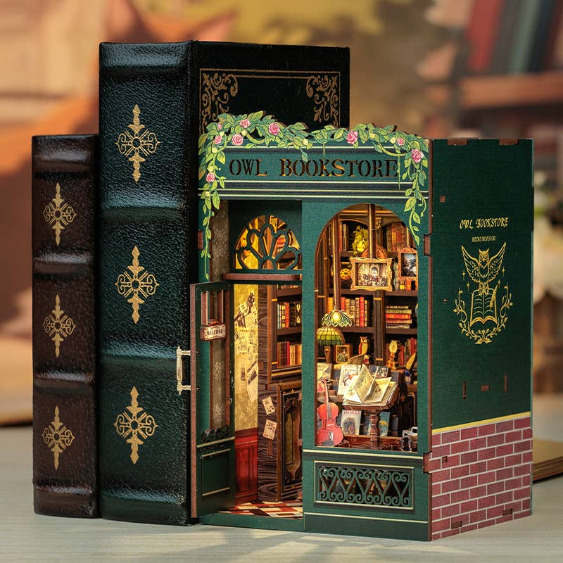 PUZZLE 3D per Libreria: Libreria Owl