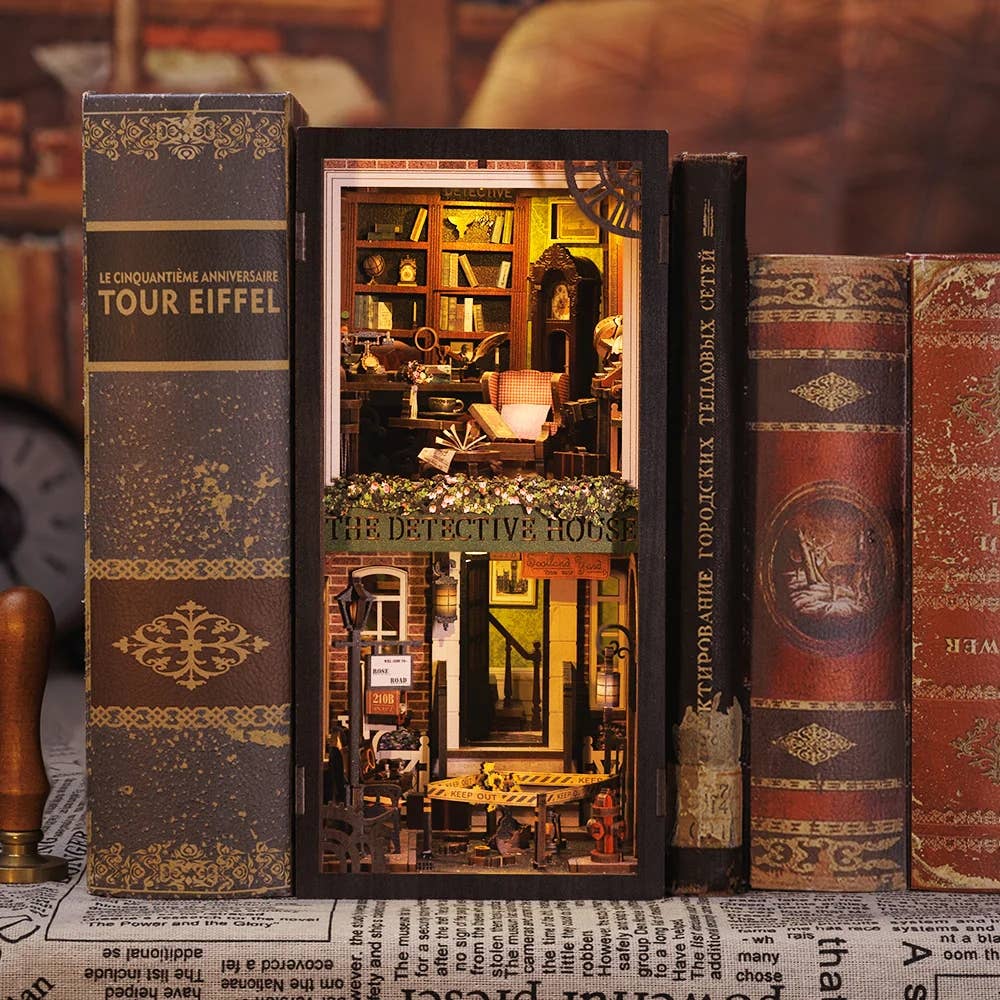 PUZZLE 3D per Libreria: Rose Detective Agency con protezione antipolvere