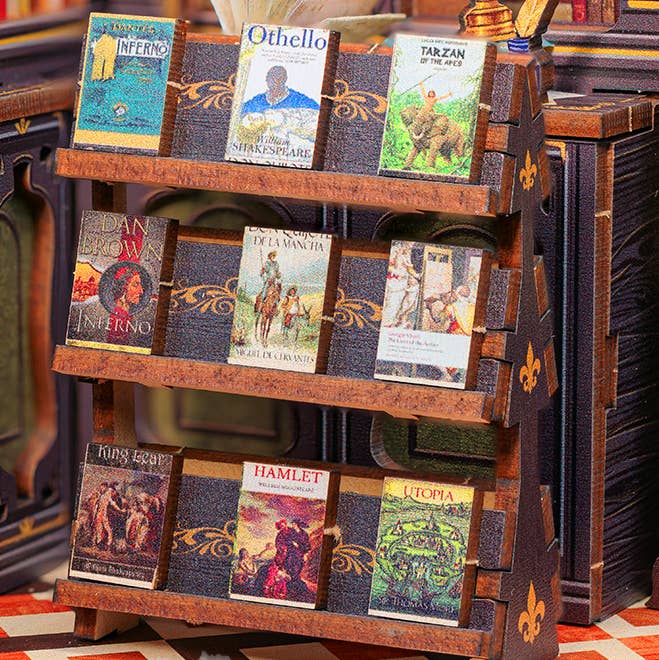 PUZZLE 3D per Libreria: Libreria Owl