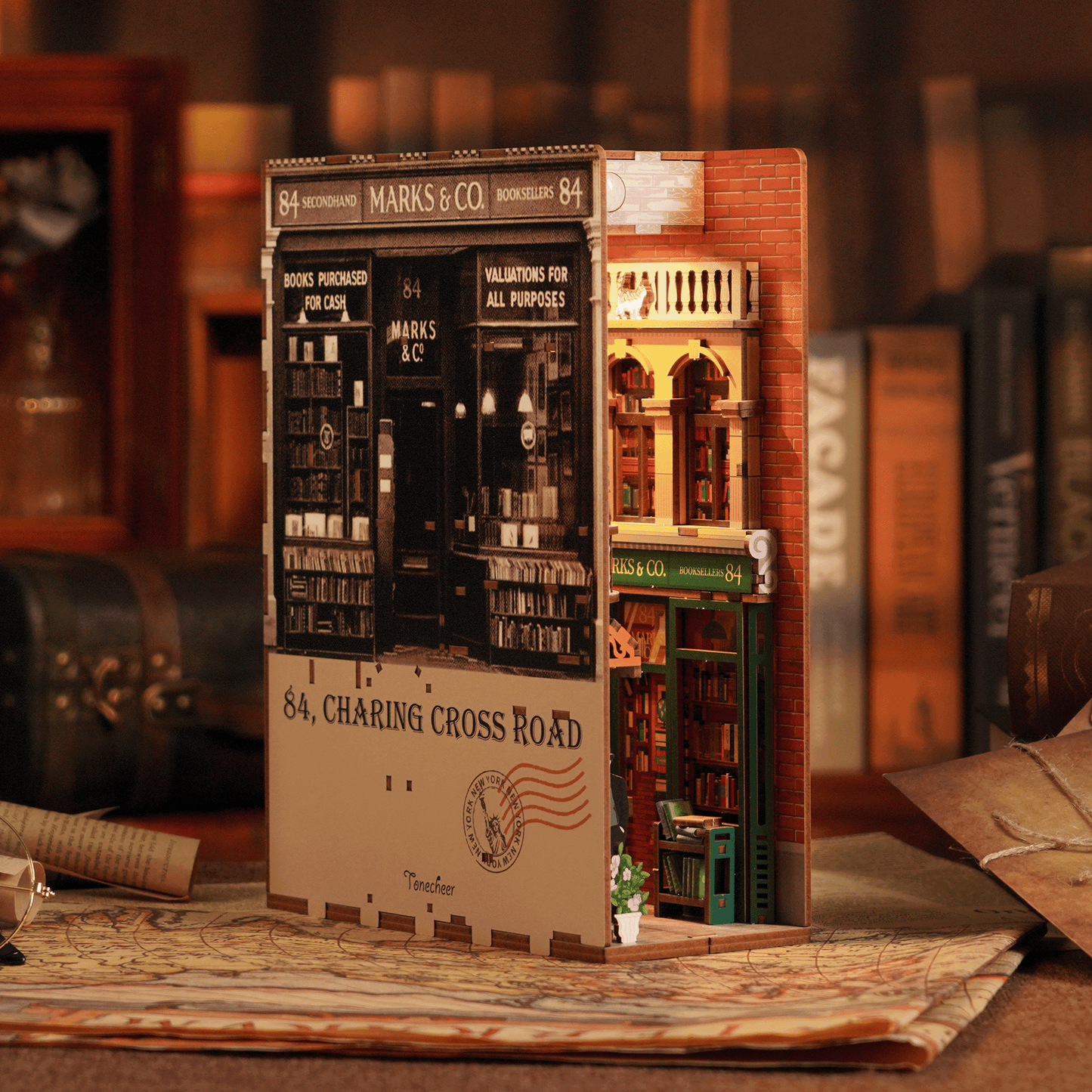 PUZZLE 3D per Libreria: 84 Charing Cross Road