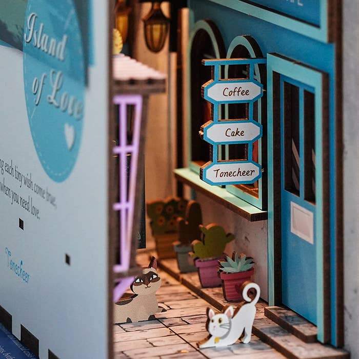 PUZZLE 3D per Libreria: Island of Love