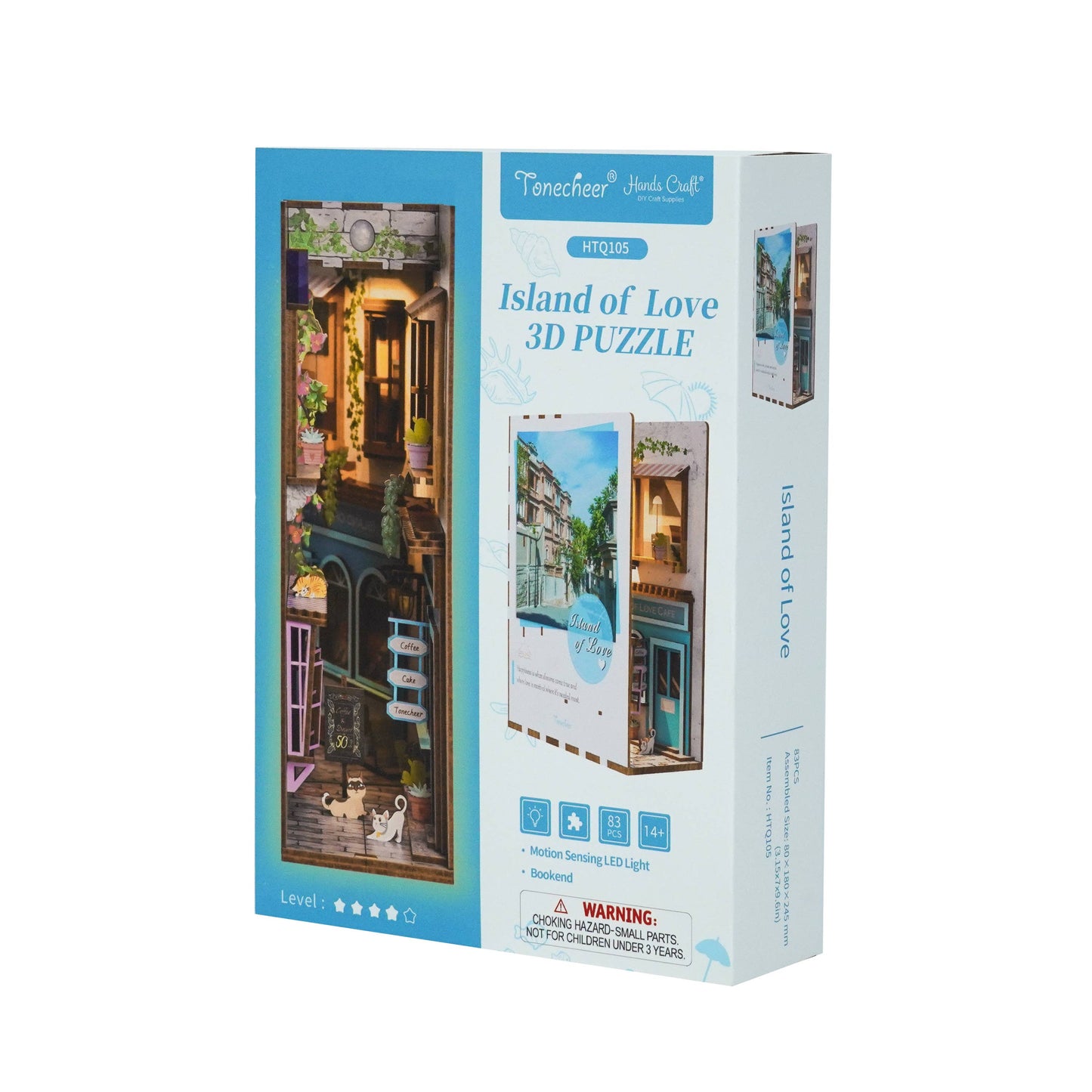 PUZZLE 3D per Libreria: Island of Love