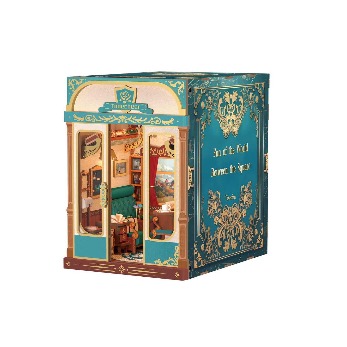PUZZLE 3D in legno: Viaggi in Europa (Scena in Movimento)