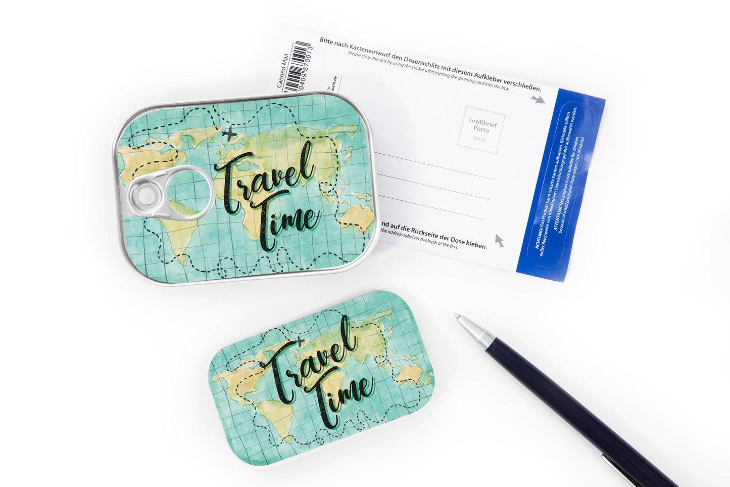BIGLIETTO_scatola sardine «Travel Time»