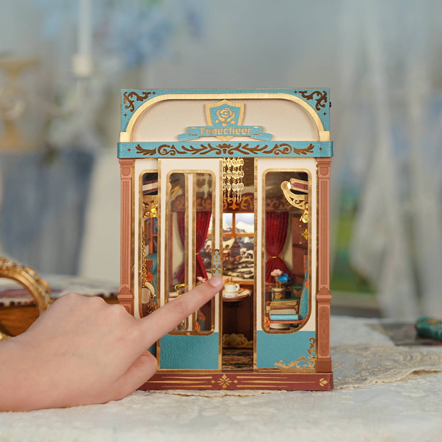 PUZZLE 3D in legno: Viaggi in Europa (Scena in Movimento)