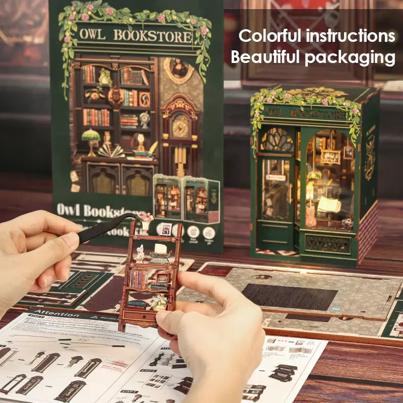 PUZZLE 3D per Libreria: Libreria Owl