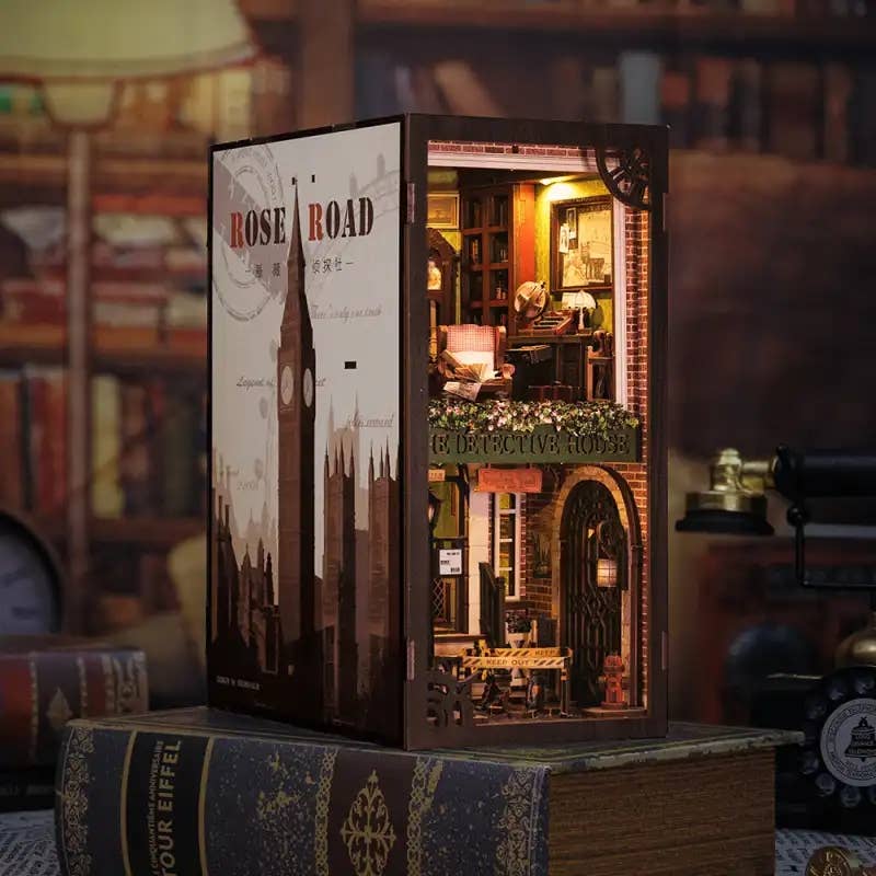 PUZZLE 3D per Libreria: Rose Detective Agency con protezione antipolvere
