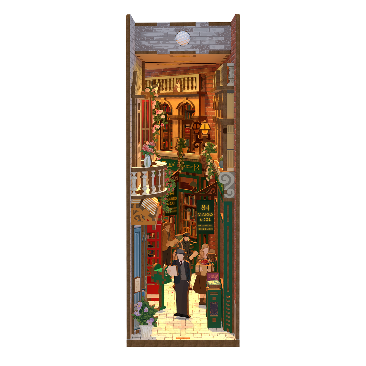 PUZZLE 3D per Libreria: 84 Charing Cross Road