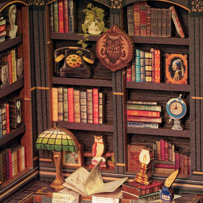 PUZZLE 3D per Libreria: Libreria Owl