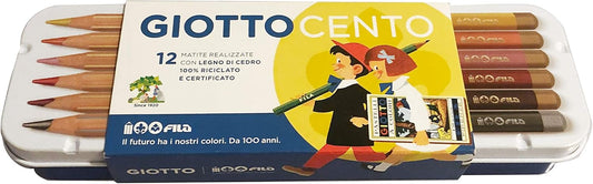 GIOTTO cento  12 pastelli